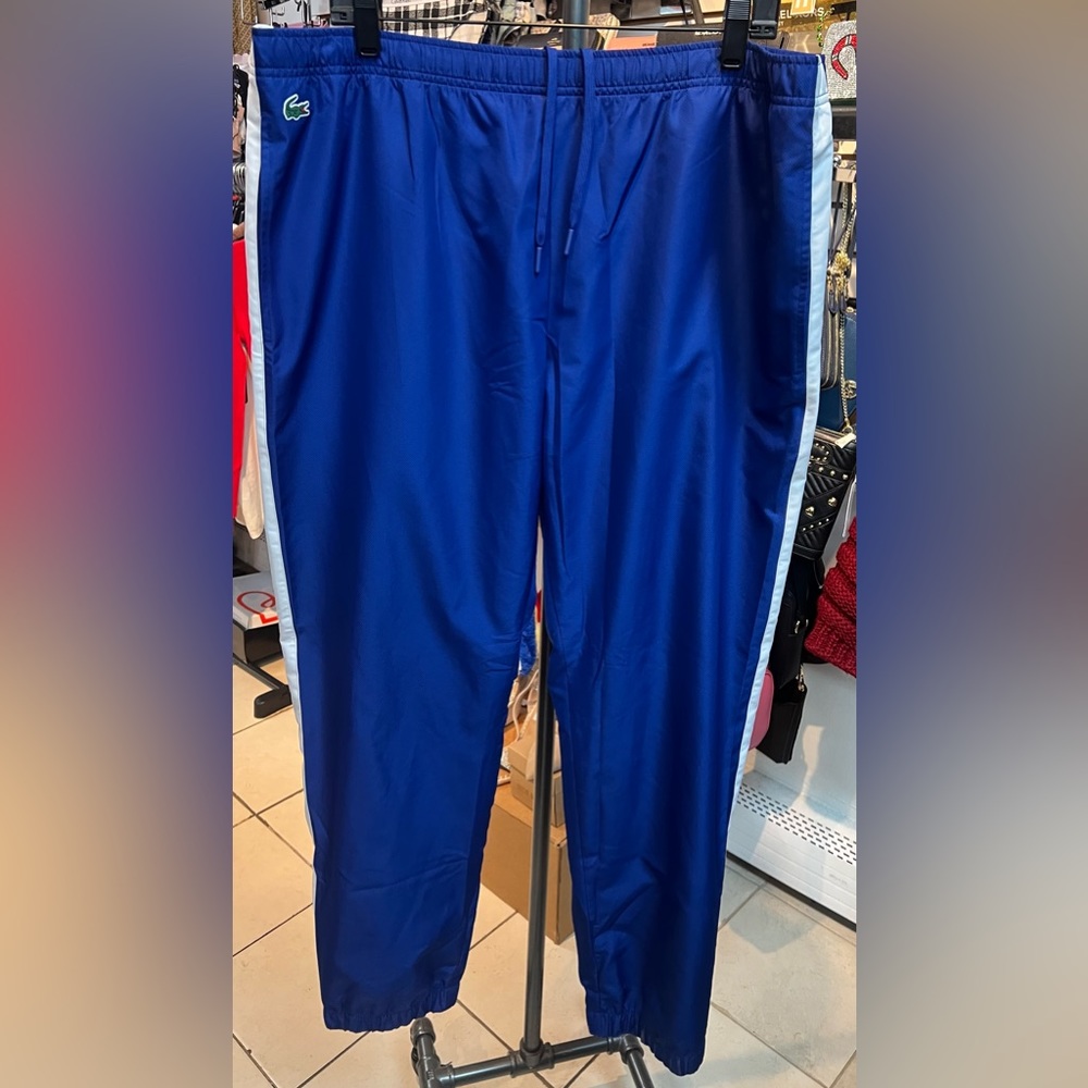 Lacoste sport men track pants size 7/XXL new no tags!